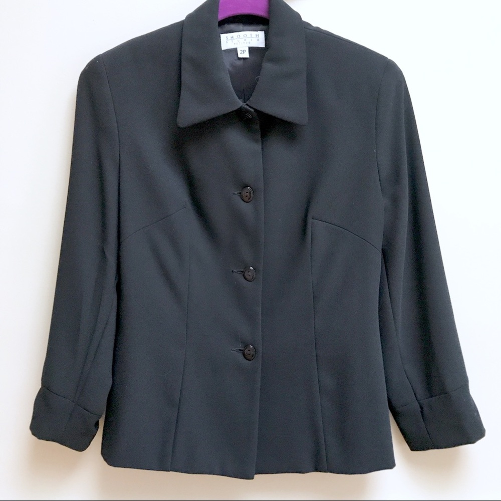 SMOOTH STUDIO PETITES 2 PIECE SUIT BLAZER & PANTS